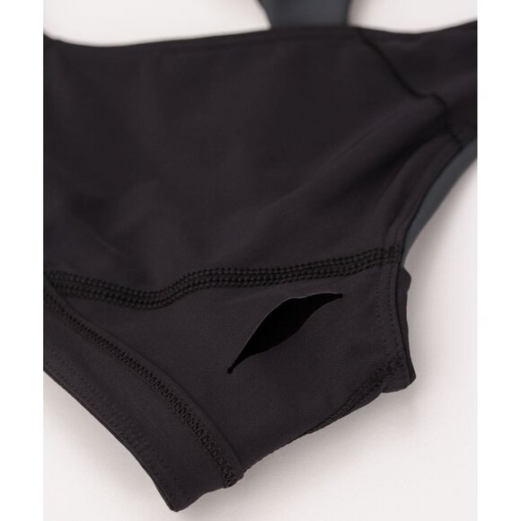 Lululemon Uncharted Waters TopDeep Coal / Black Size 8 A/B Cup- Read Information - Picture 12 of 12